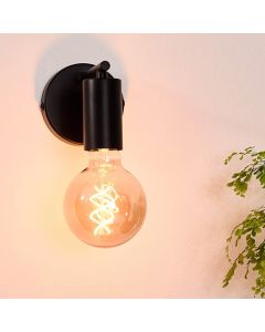 Black wall light modern, Leanne