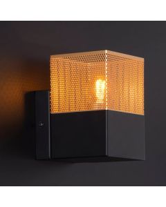 Golden wall light modern, Renate