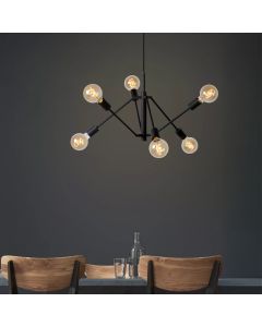 Black pendant light modern, Lester