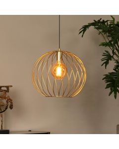 Brass pendant light classic, Danza
