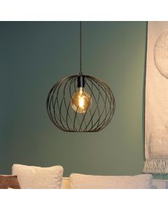 Black pendant light classic, Danza