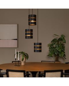 Black pendant light modern, Rosas