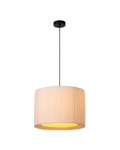 White pendant light modern, Fold