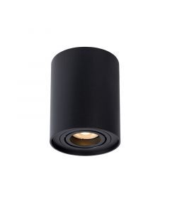 Black ceiling spotlight modern, Tube
