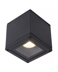 Black ceiling spotlight modern, Aven, IP65