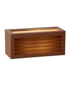 Rust Coloured outdoor light modern, Dimo, IP54