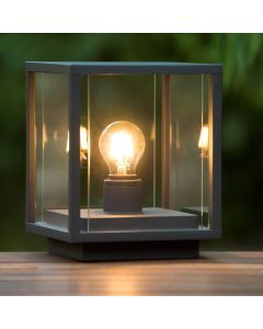 Anthracite outdoor light modern, Claire, IP54