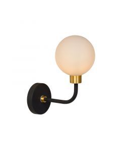 Golden wall spotlight classic, Berend, IP44