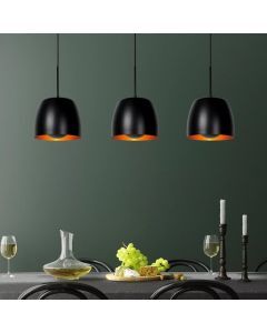 Black pendant light classic, Nolan