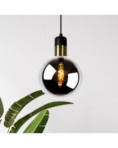Grey pendant light vintage, Julius