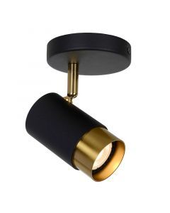 Golden ceiling spotlight modern, Floris