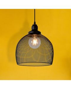 Black pendant light retro, Mesh