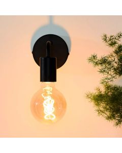 Black wall light modern, Scott