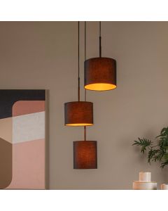 Black pendant light rustic, Maya