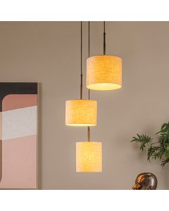 Beige pendant light rustic, Maya