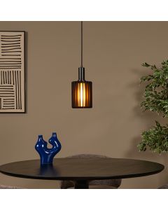 Black pendant light modern, Lambres