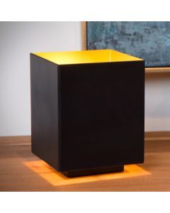 Golden table lamp modern, Suzy, with switch