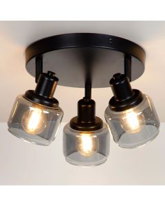 Grey ceiling spotlight classic, Bjorn