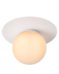 White flush ceiling light modern, Tricia