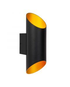 Golden wall light modern, Quirijn