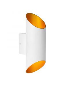Golden wall light modern, Quirijn