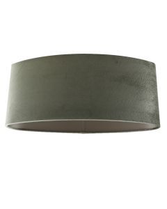 50 cm oval velvet lamp shade green, Rody