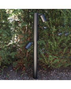 Modern outdoor light black, Clevor, IP44