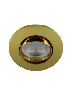 Golden modern mini recessed downlight aluminium, Lenx