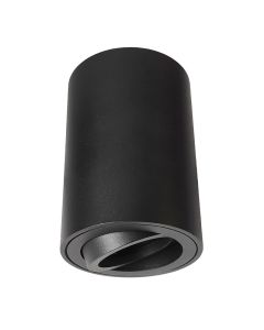 Modern surface mounted downlight black, Onno