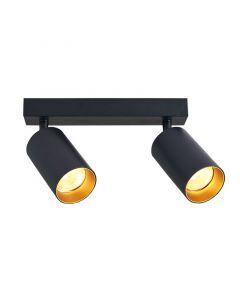Aluminium ceiling spotlight gold, Nataly