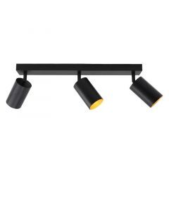 Aluminium ceiling spotlight gold, Nataly