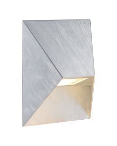 Zinc outdoor light modern, Pontio, IP54