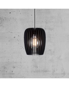 Black pendant light wood, Tribeca