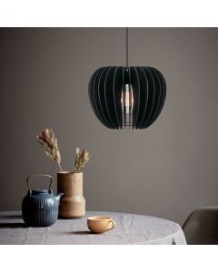 Black pendant light wood, Tribeca