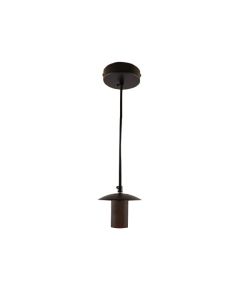 Metal pendant light without shade black, Minne