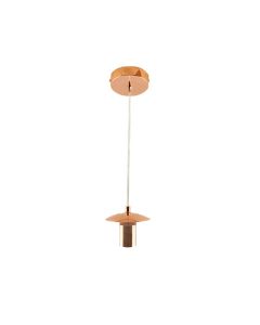 Metal pendant light without shade bronze, Minne
