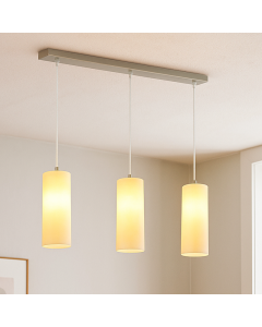 Design pendant light chrome, Hatice