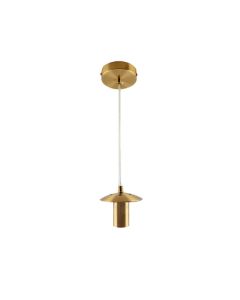 Metal pendant light without shade copper, Minne