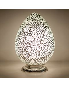 Transparent oriental table lamp mosaic, Lara