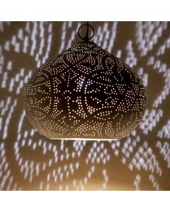 White oriental pendant light metal, Noah