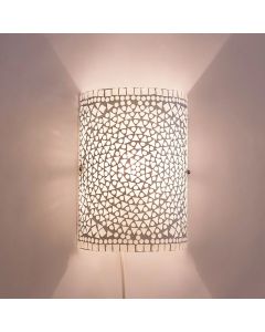 Transparent oriental wall light mosaic, Mahdia