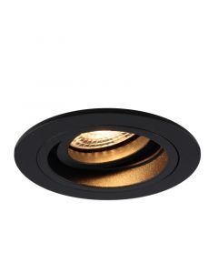 Modern recessed light black, Bredal