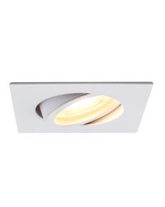 Aluminium recessed light white, Onno