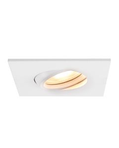 Modern bathroom recessed downlight white, Jill, IP44
