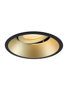 Aluminium recessed light gold, Tyron