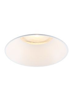 Aluminium trimless recessed downlight white, Sanaz