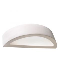 Glass up down wall light white, Fadila