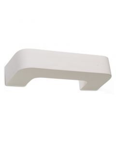 Ceramic up down wall light white, Loekie
