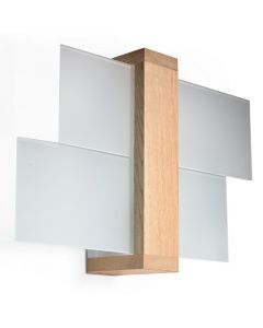 Glass wall light brown, Fouzia