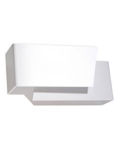 Aluminium up down wall light white, Khaled